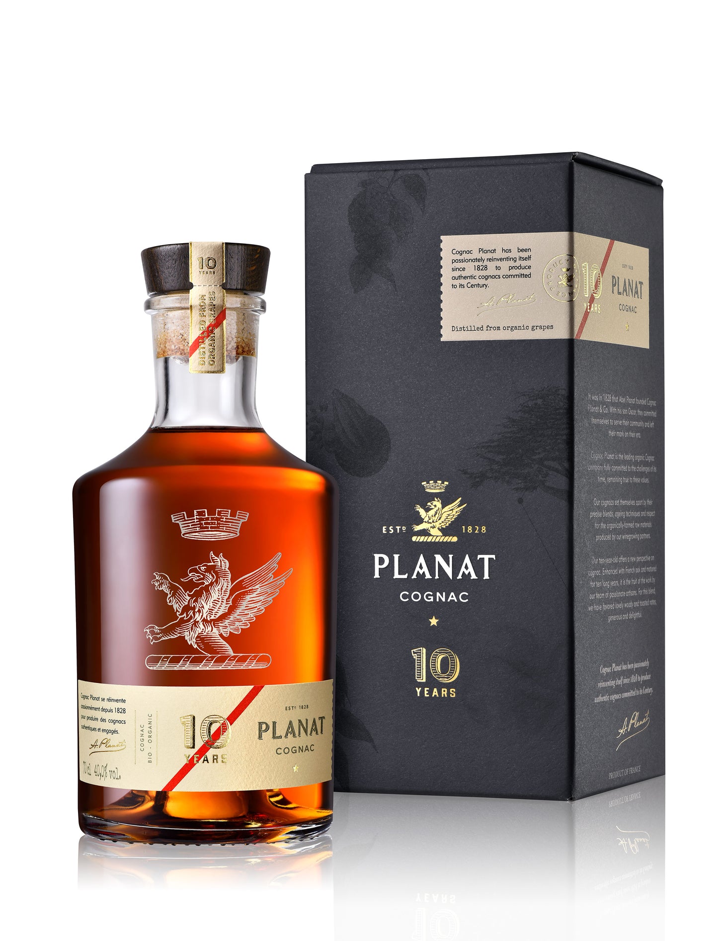 Cognac Planat 10 Years Bio