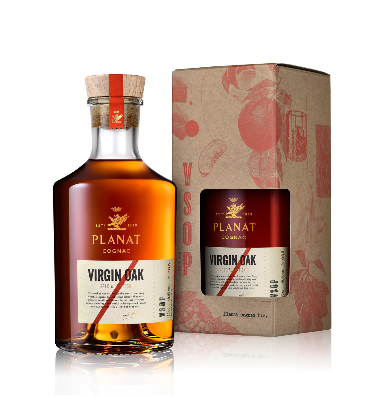 Cognac Planat VSOP Virgin Oak Bio