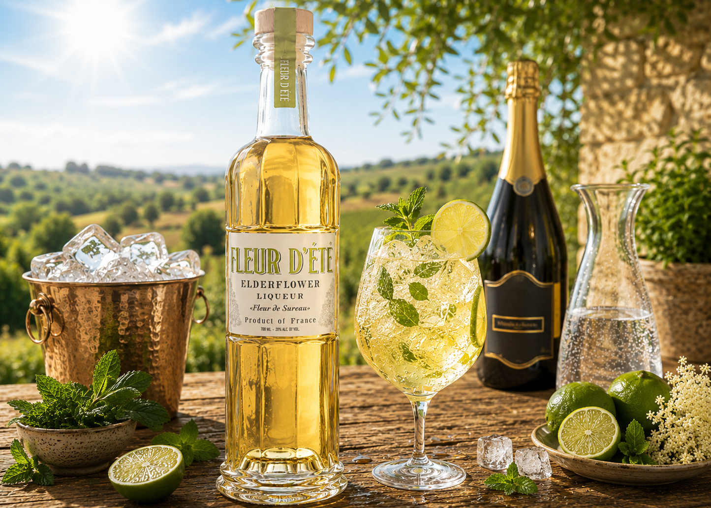 Fleur d'Été Liqueur de Fleur de Sureau