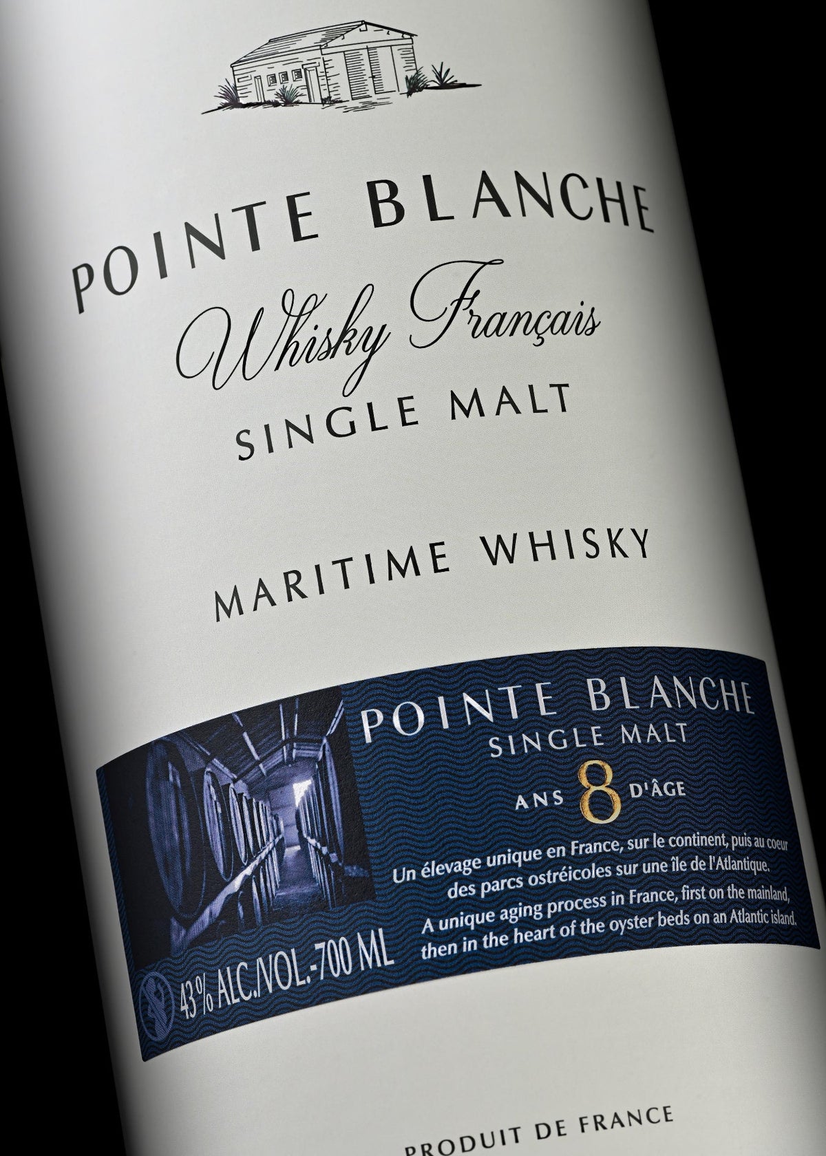 Pointe Blanche Whisky Single Malt 8 ans