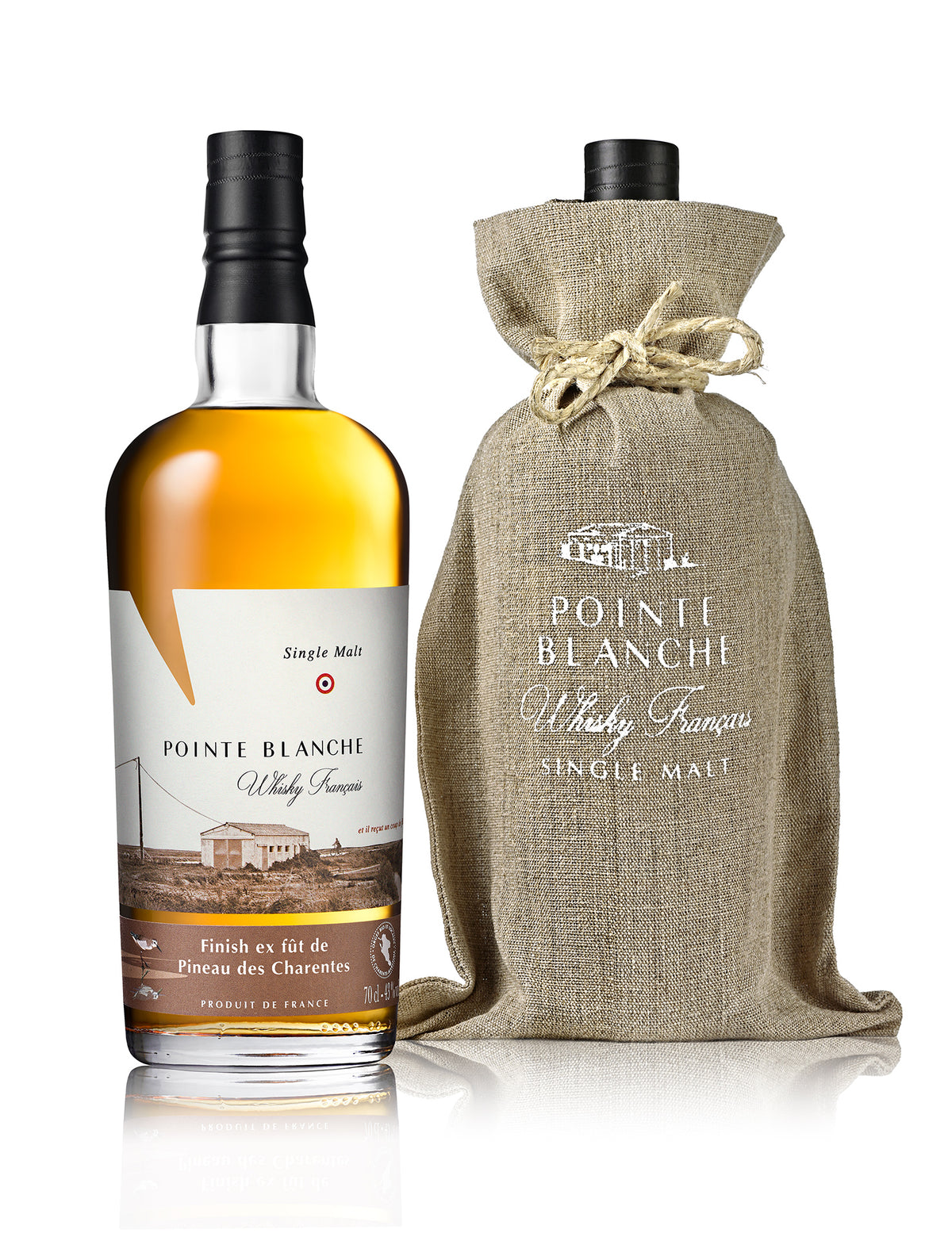 Pointe Blanche Whisky Single Malt Bio - Finish Pineau des Charentes
