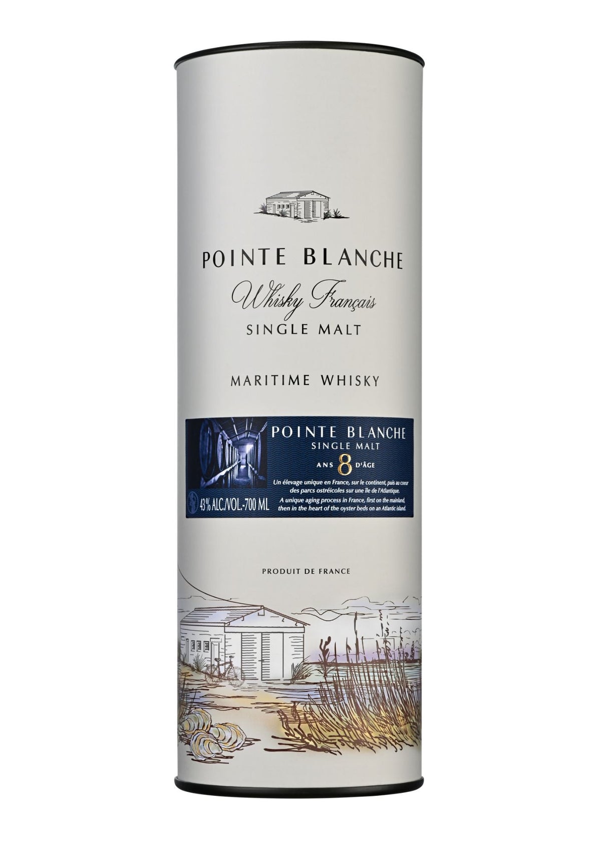 Pointe Blanche Whisky Single Malt 8 ans