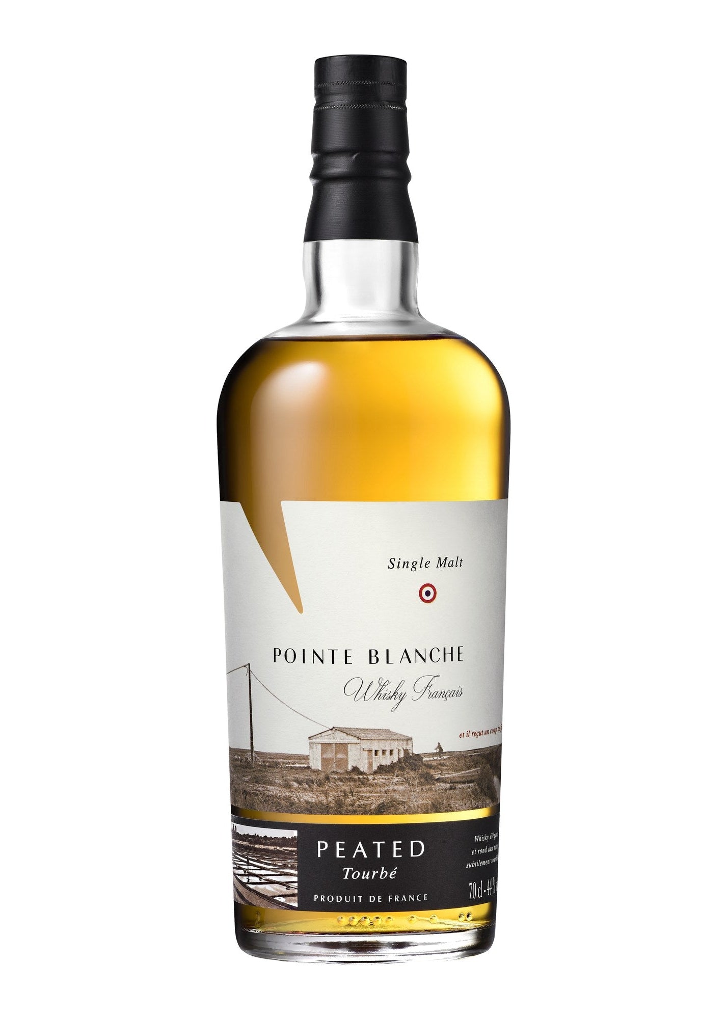Pointe Blanche Whisky Single Malt Peated (Tourbé)